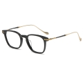 Side view of titanium acetate glasses