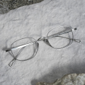 Front of pure titanium glasses②
