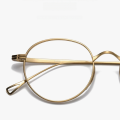 Front of titanium glasses