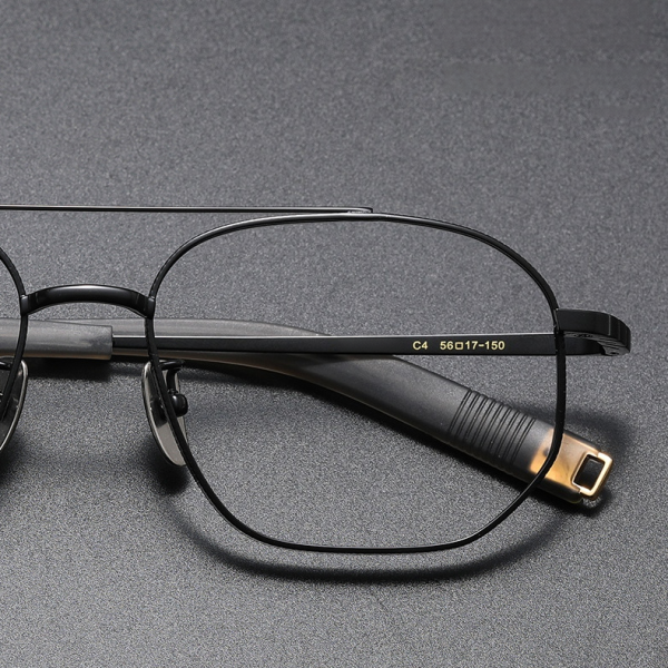 Titanium glasses details②