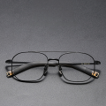 Titanium glasses front①