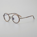 weartin-2512-titanium-eyeglasses-tortoise-3-4-view
