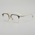 weartin-656-titanium-eyeglasses-Tortoise gold-3-4-view