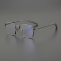 weartin-8827-titanium-eyeglasses-gunmetal-3-4-view